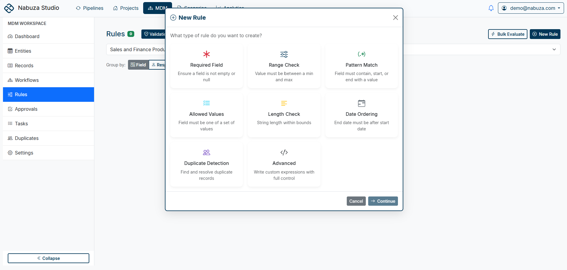 Master Data Management: Prevent bad data with rules and approvals